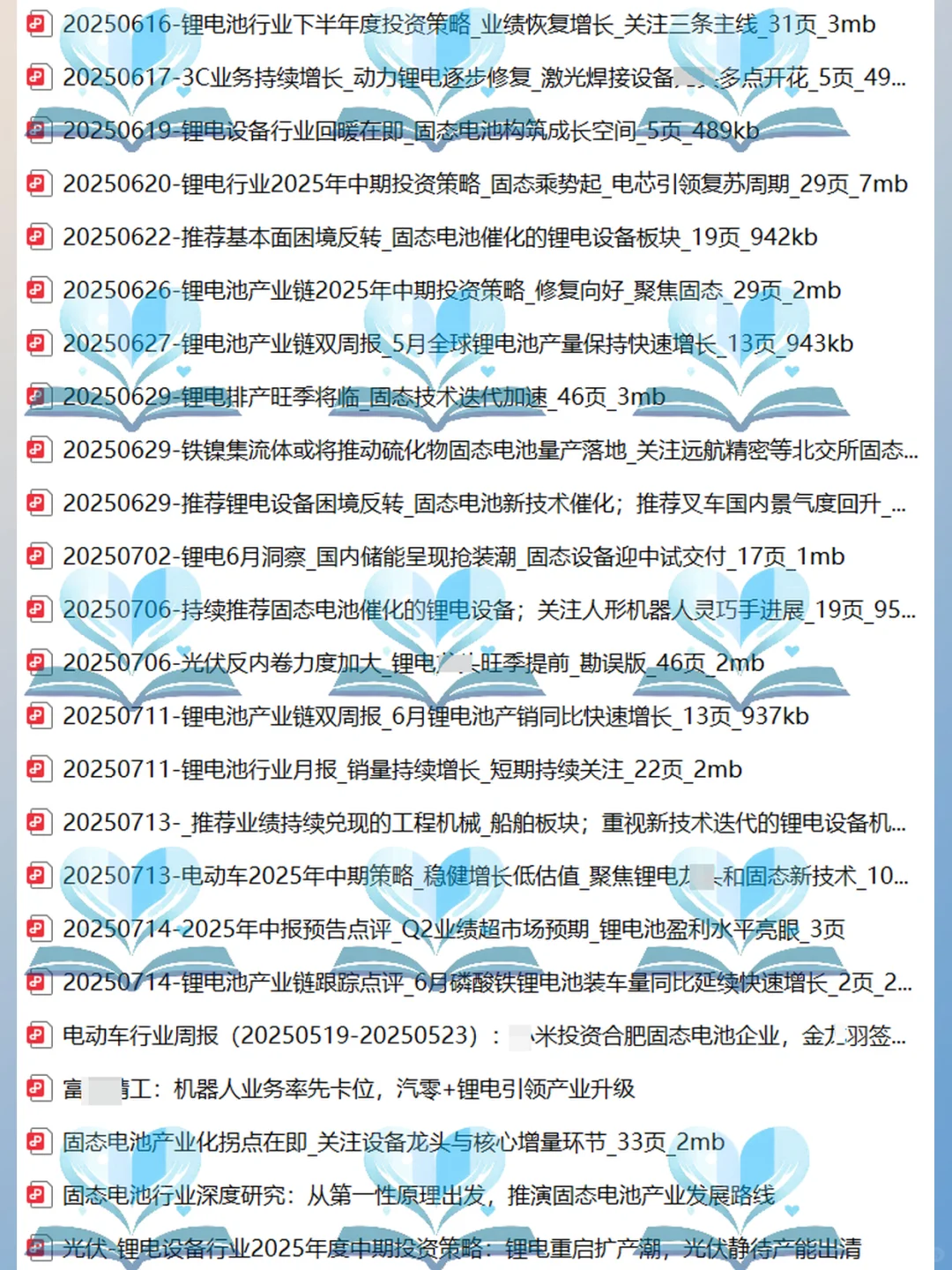 2025锂电池产业链分析报告锂行业材料素