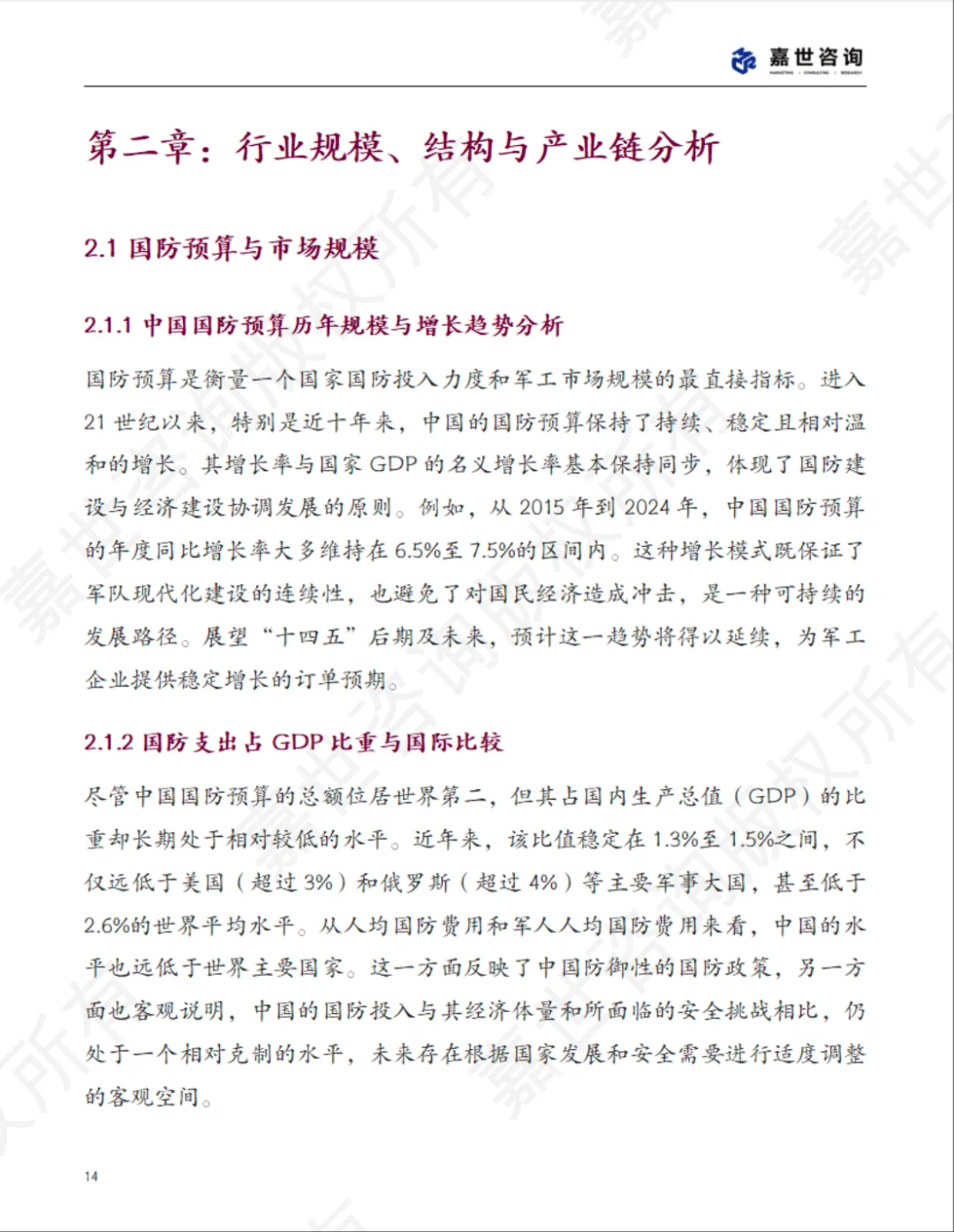 2025中国军工行业现状报告 解锁强军时代