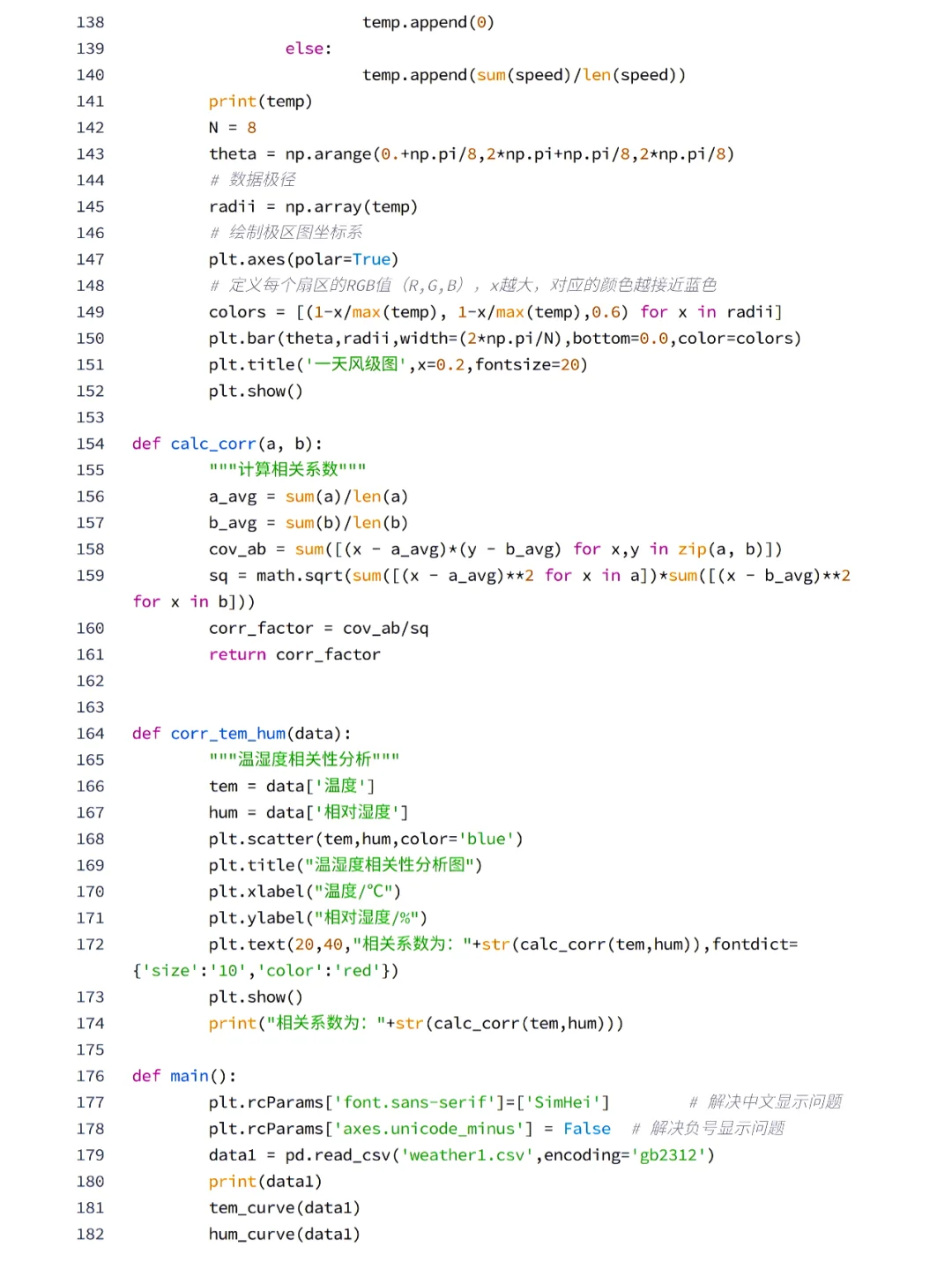 按步展示：Python爬取天气数据及可视化分析