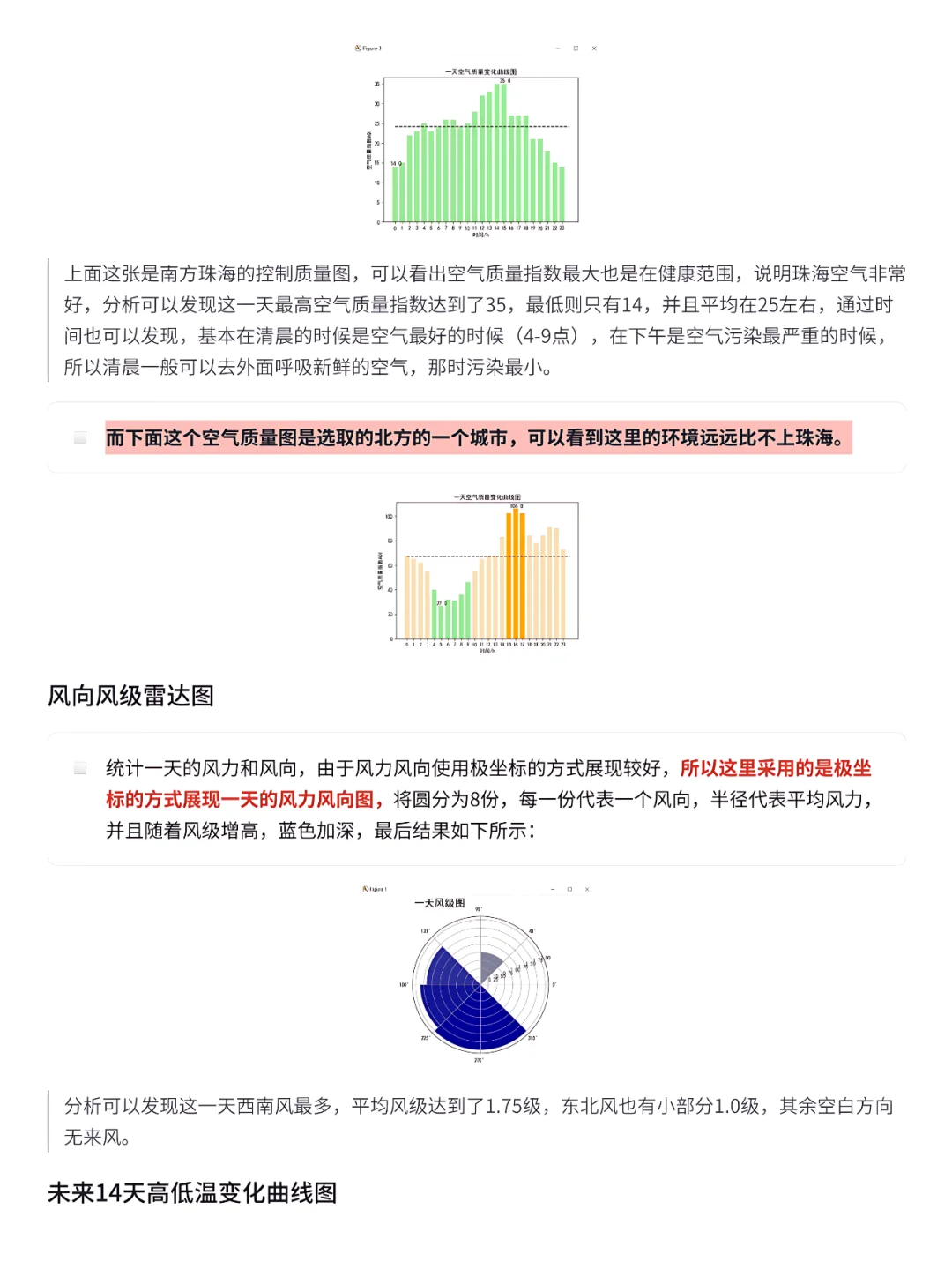 按步展示：Python爬取天气数据及可视化分析