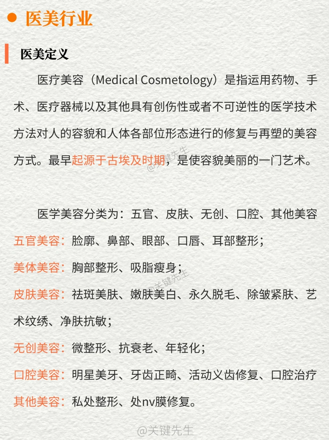 一天吃透一条产业链 NO.9 医美