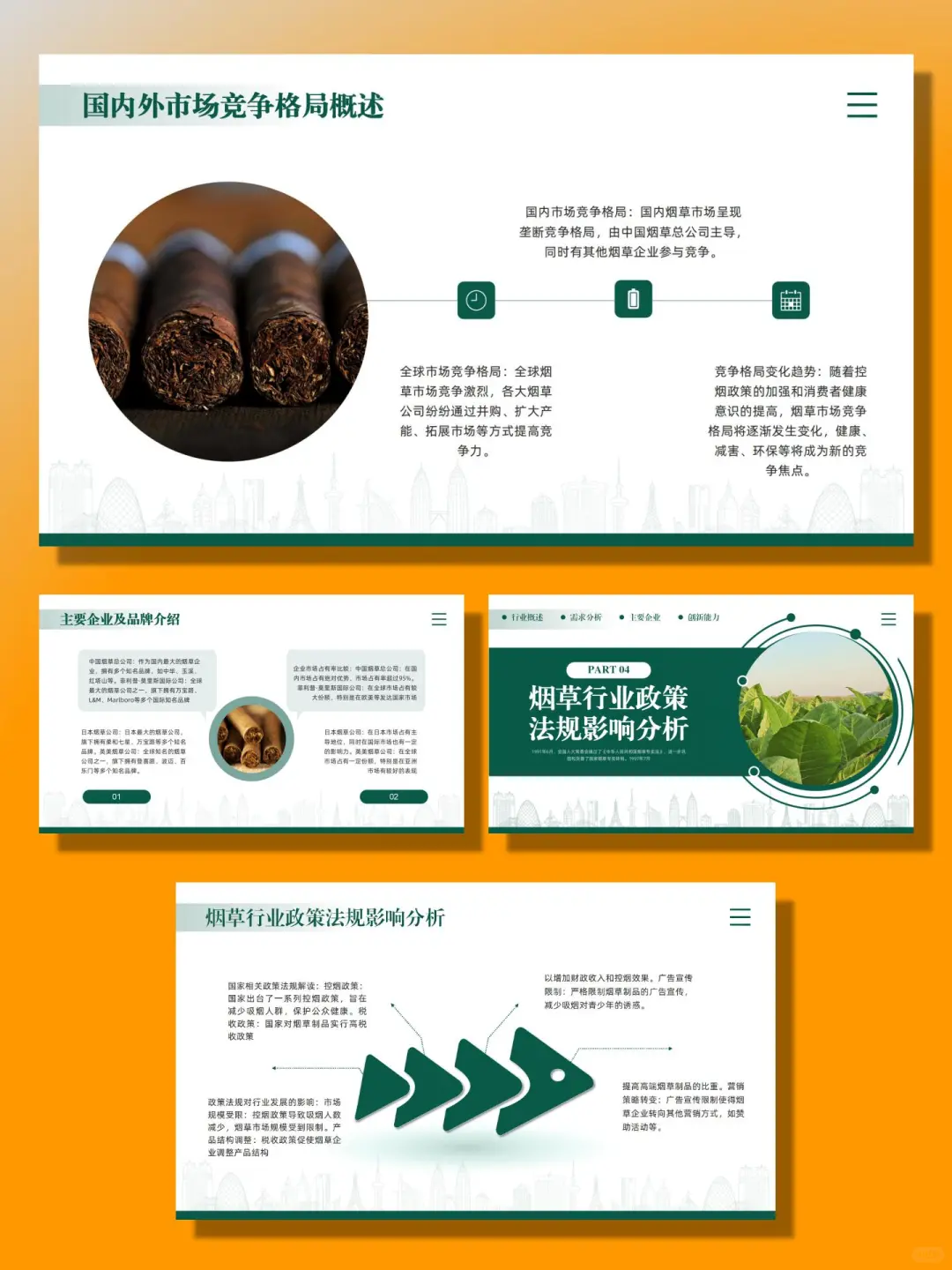 烟草行业分析报告PPT