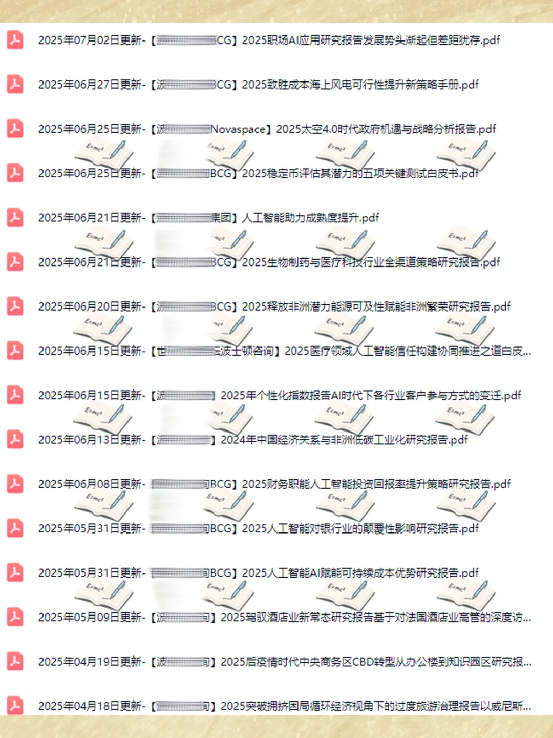 2025波士顿咨询行业报告合集发展趋势调