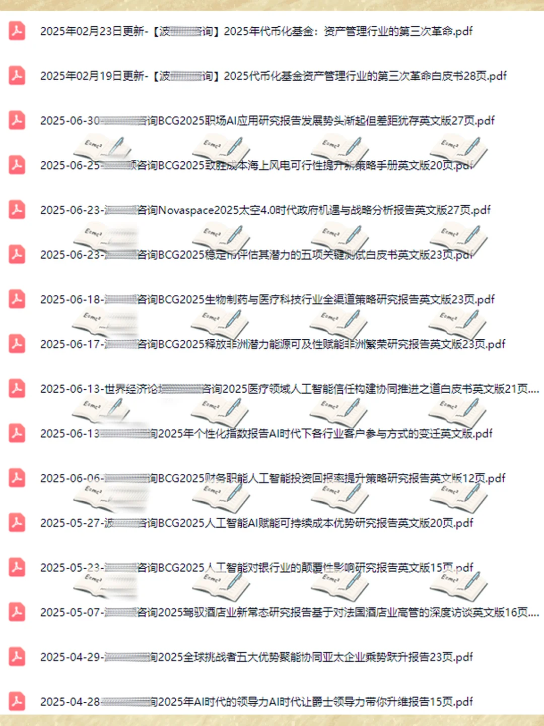 2025波士顿咨询行业报告合集发展趋势调