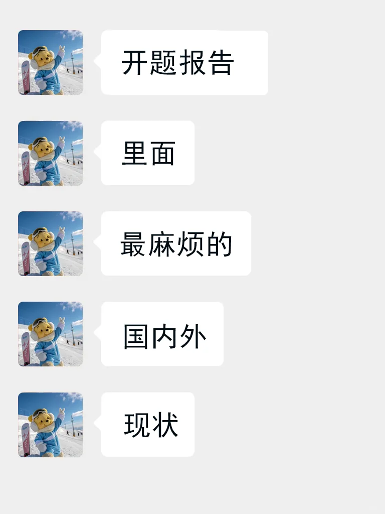 开题报告中最难的部分：国内外研究现状