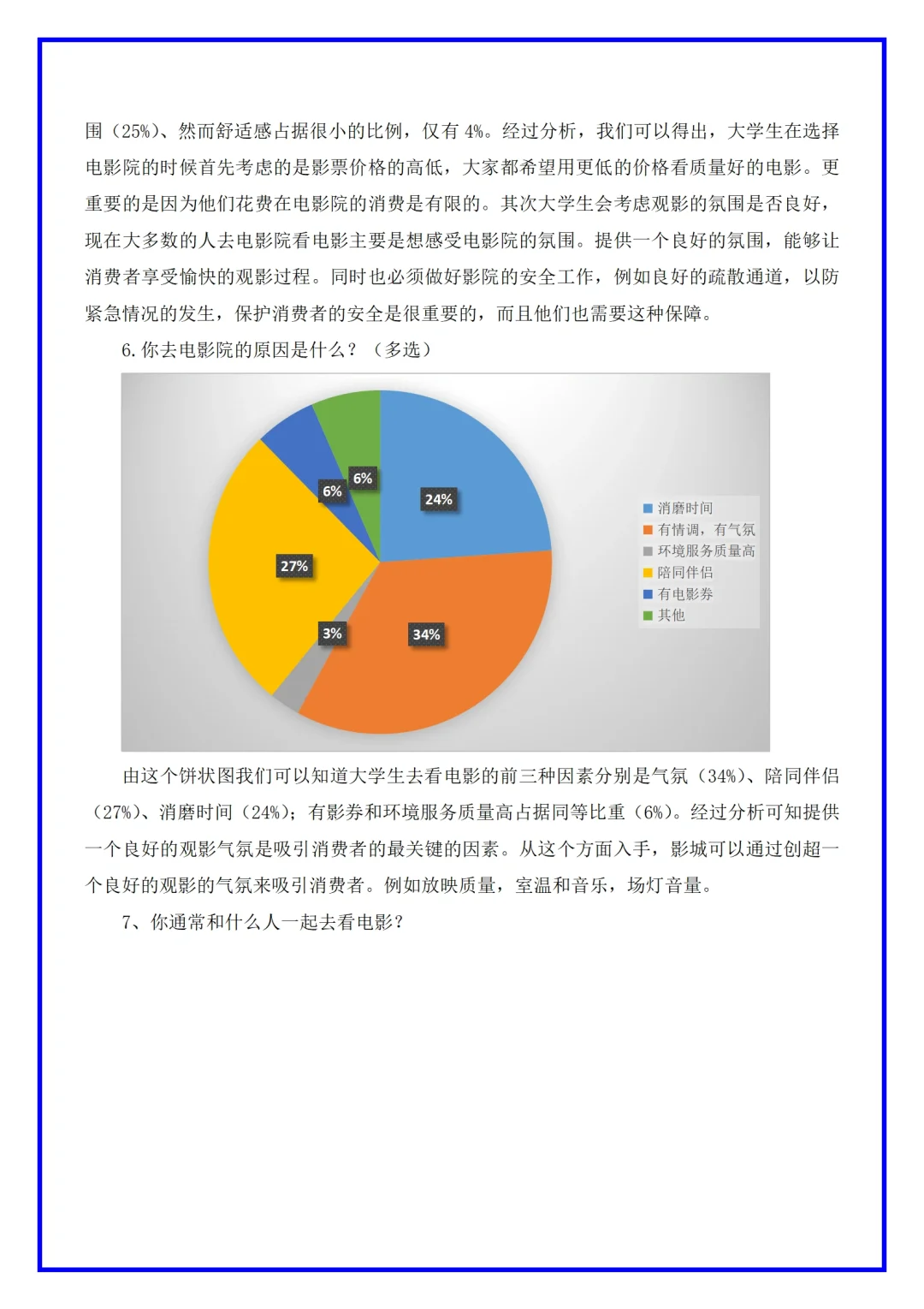 电影院市场调研分析报告