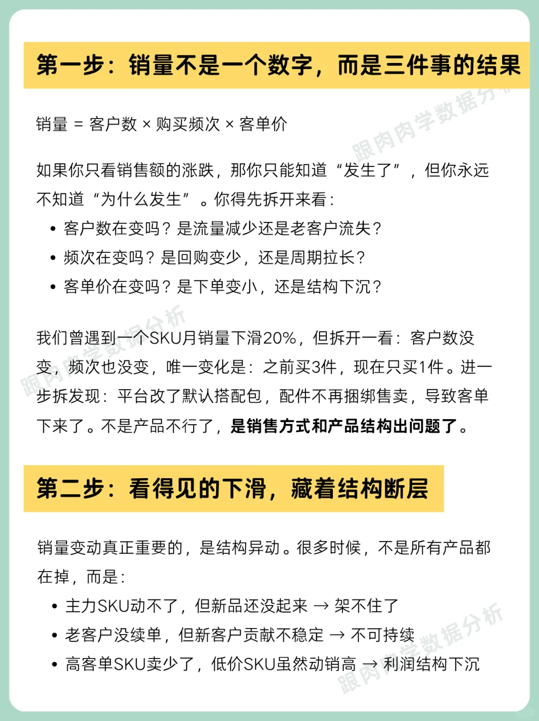 销量下滑了，别急着说“市场不好”