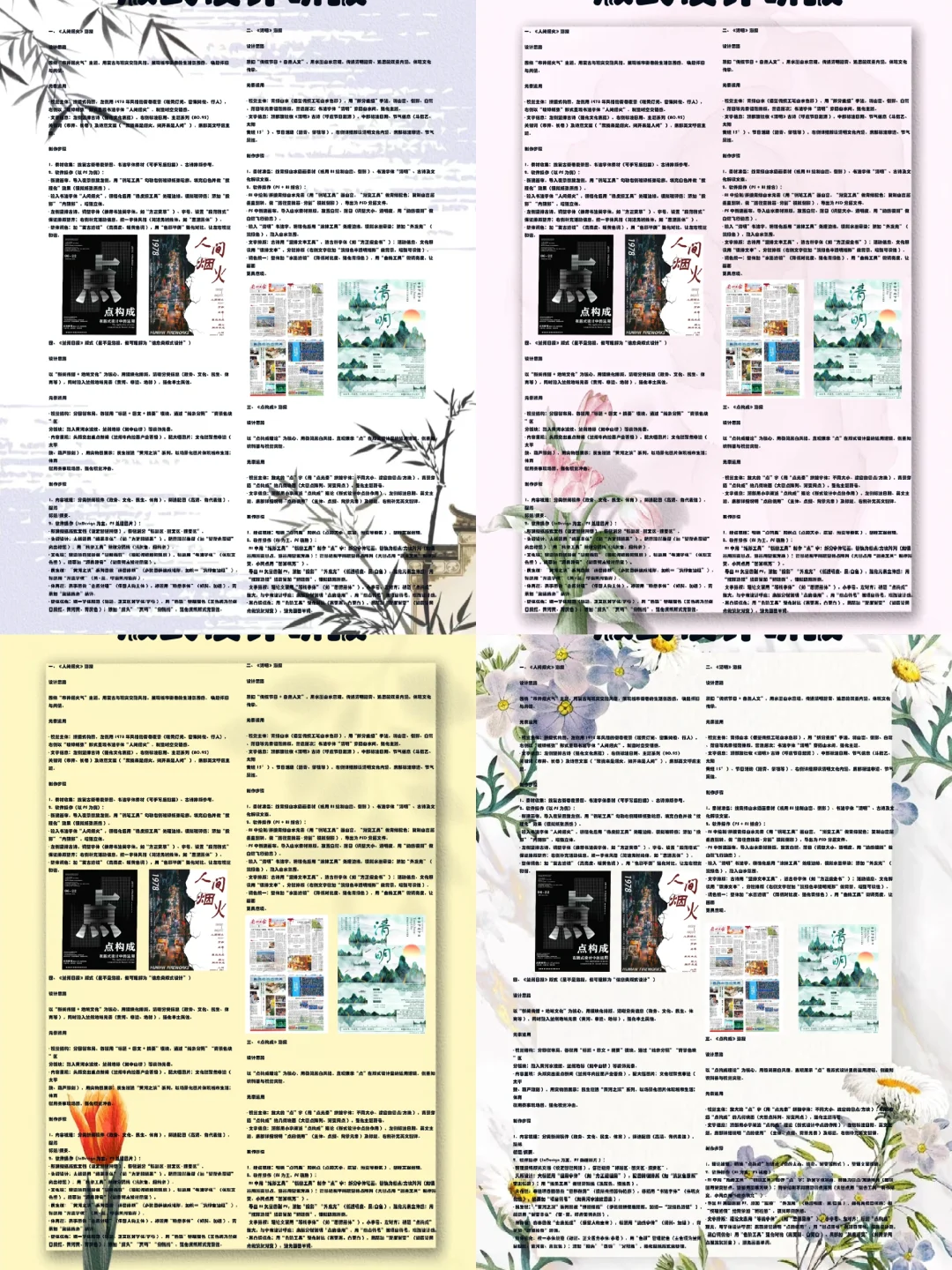 版式设计/学习研报