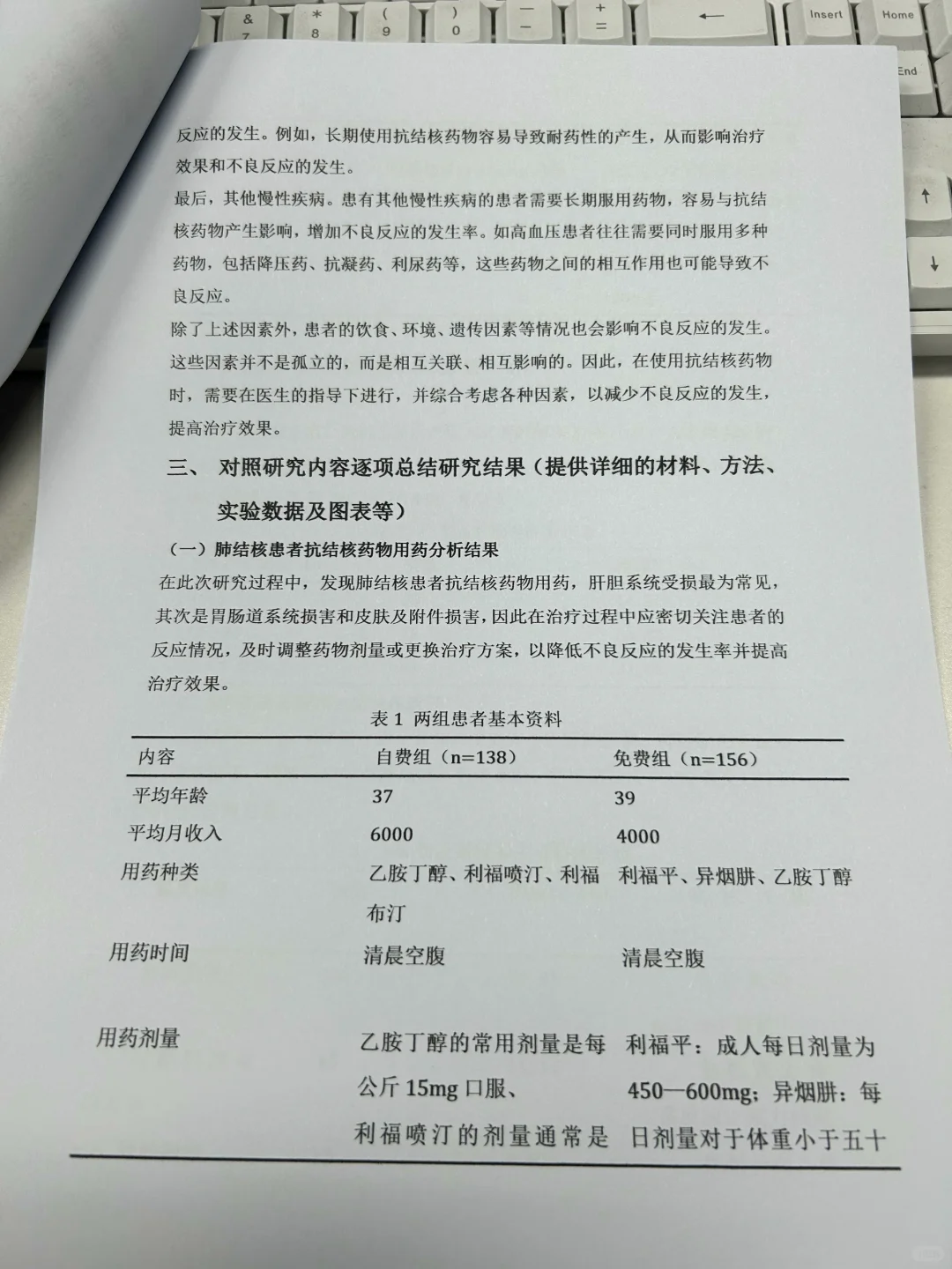 无删减版:肺结核课题研究报告❗❗
