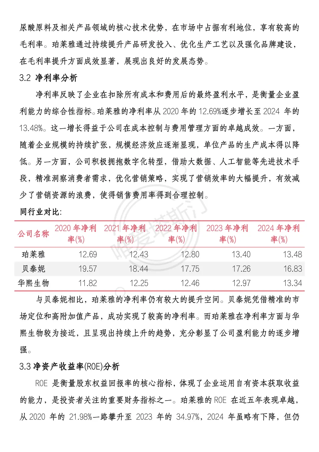 导师给的珀莱雅财务分析报告，建议直接收藏