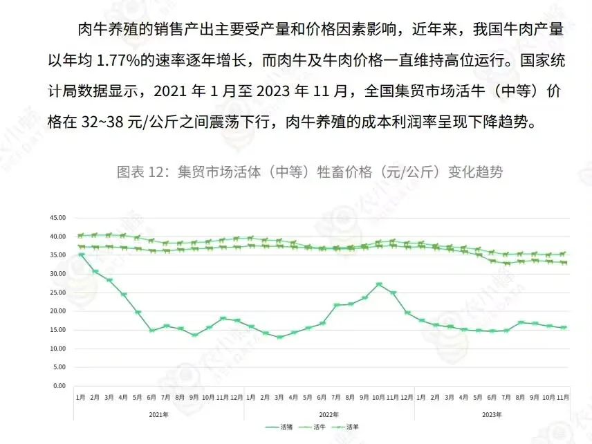 5份合集|2021-2024最新中国肉牛行业研报