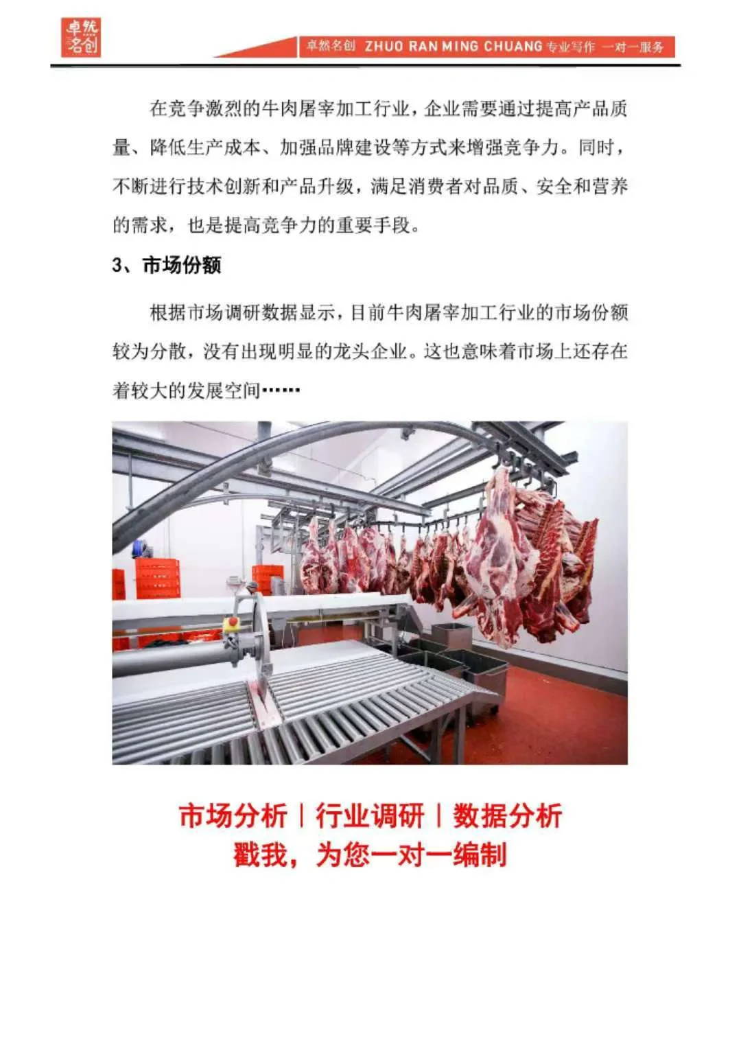 写好行业市场分析报告，项目成功一大半！