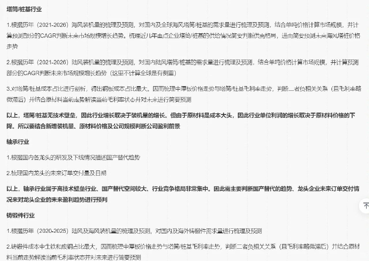 风电年度策略分析报告逻辑梳理（总篇）