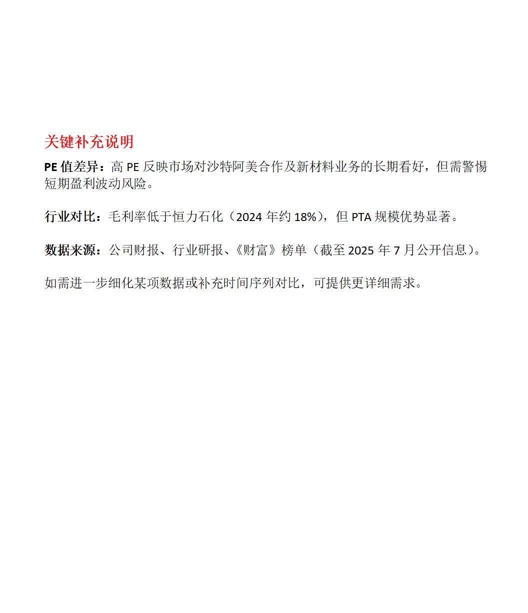 荣盛石化深度分析