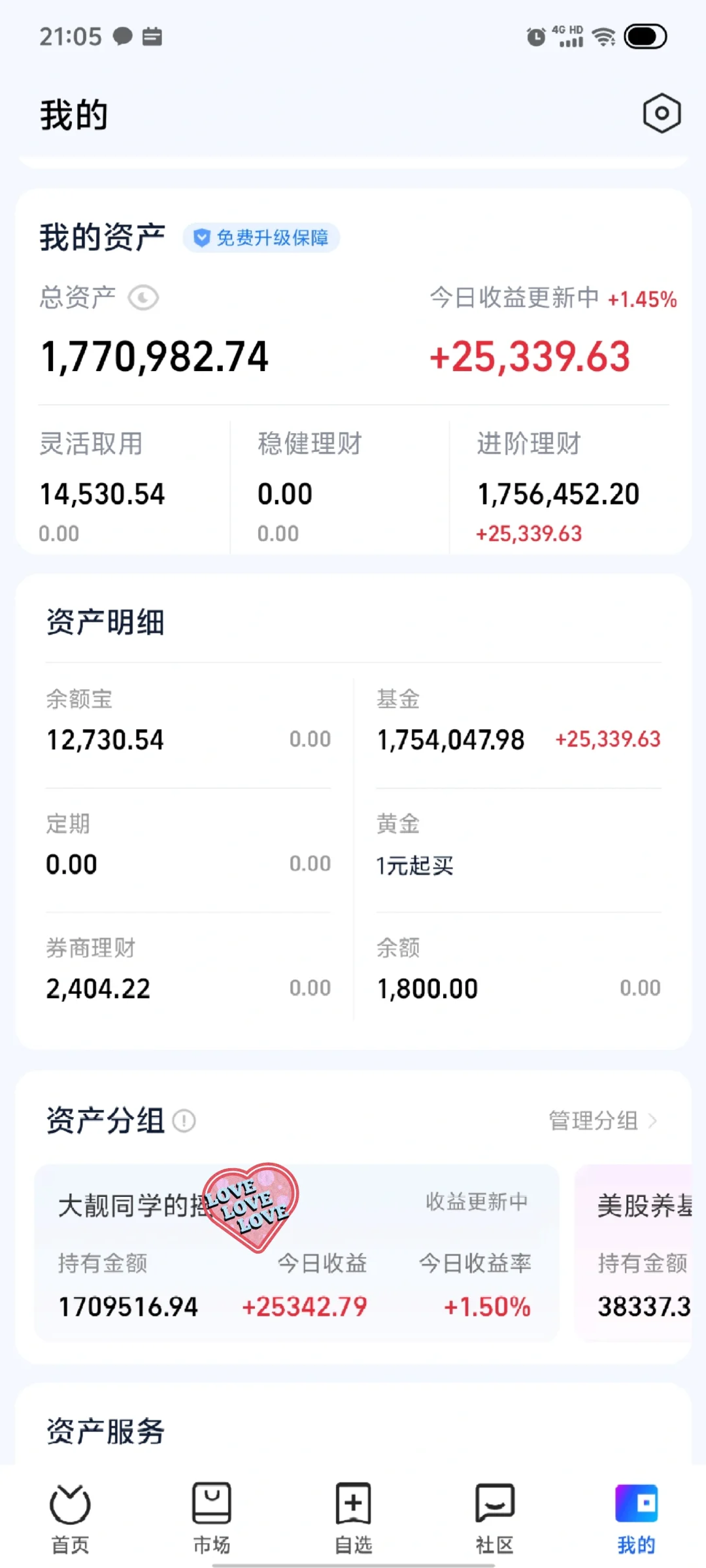 券券，今晚连空气都是爱你的形状😘