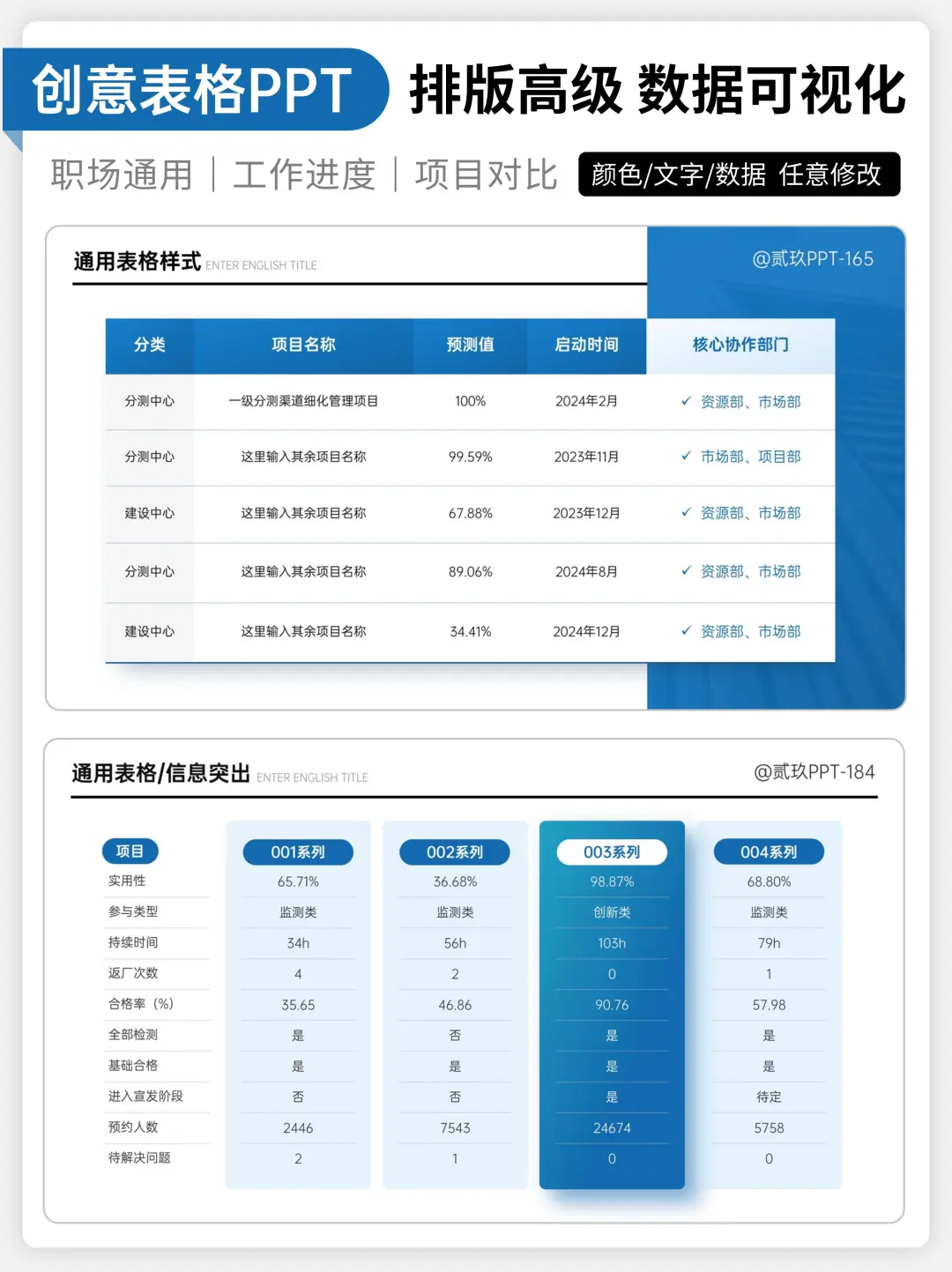 别再用PPT自带表格了好吗？好的