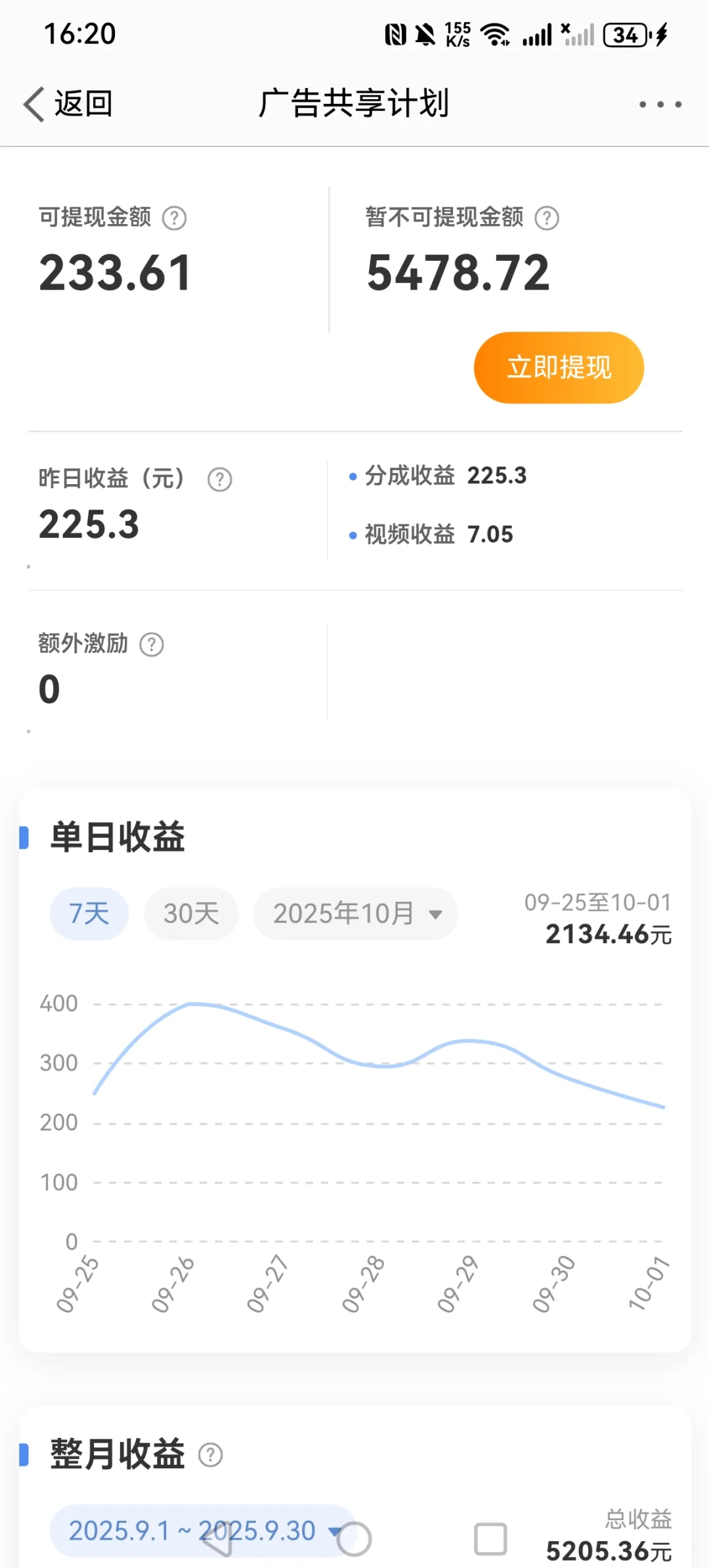 国庆节的数据出来了，还是一如既往的稳定