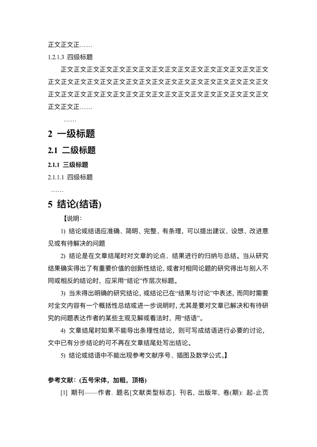 最新的论文/调研报告格式规范！真的很不错