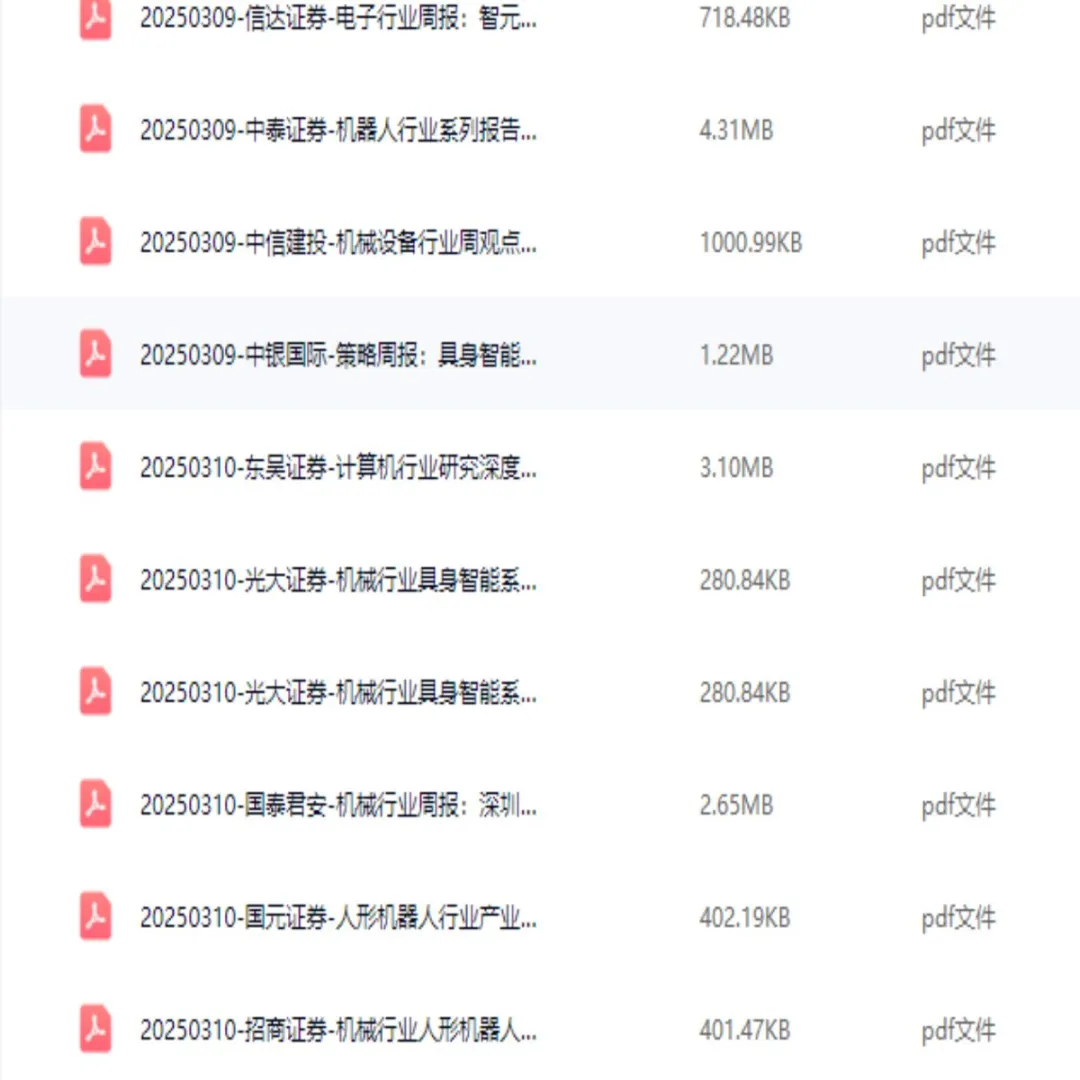 2025 具身智能行业报告,超全深度分析📖