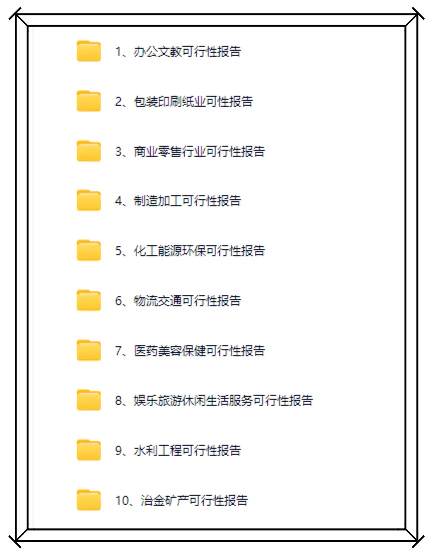 项目可行性研究报告