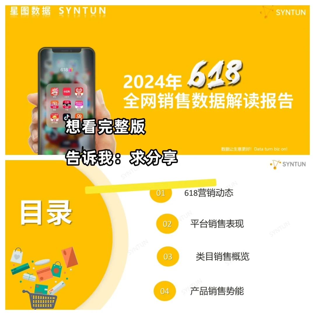 干货|2024年618全网销售数据解读报告
