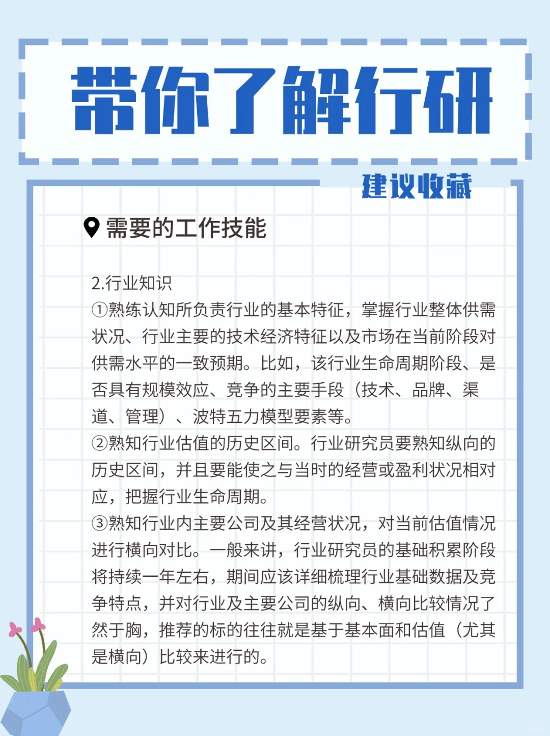 科普！了解行研！