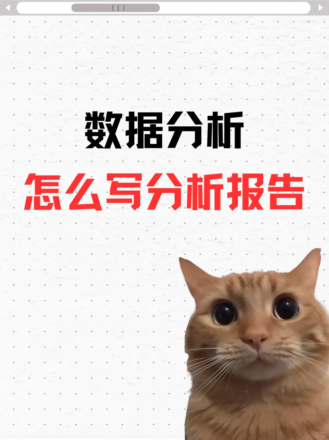 数据分析怎么写分析报告？