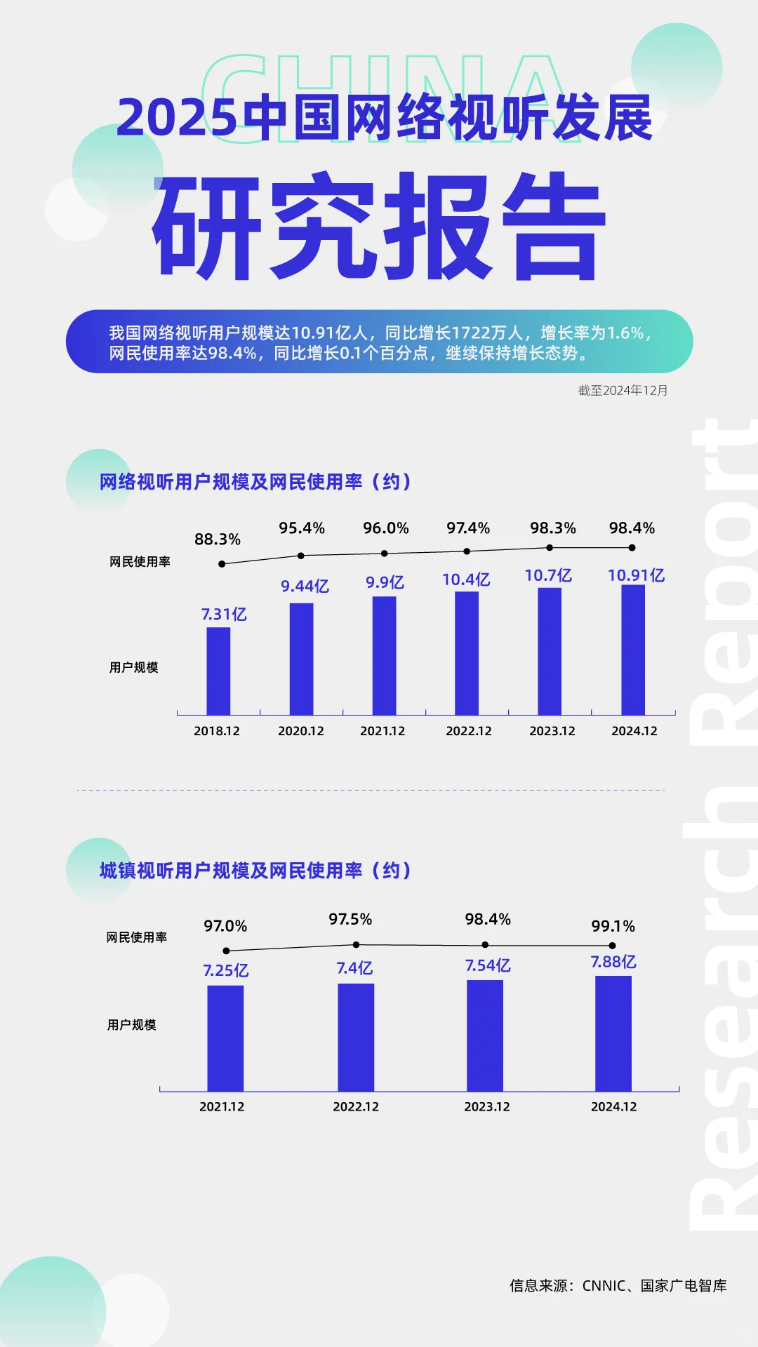 2025年中国网络视听发展研究报告公布
