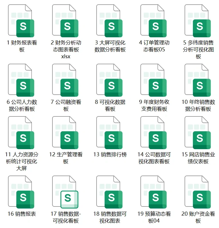 💡工作必用到20份数据分析报告，手慢则无！