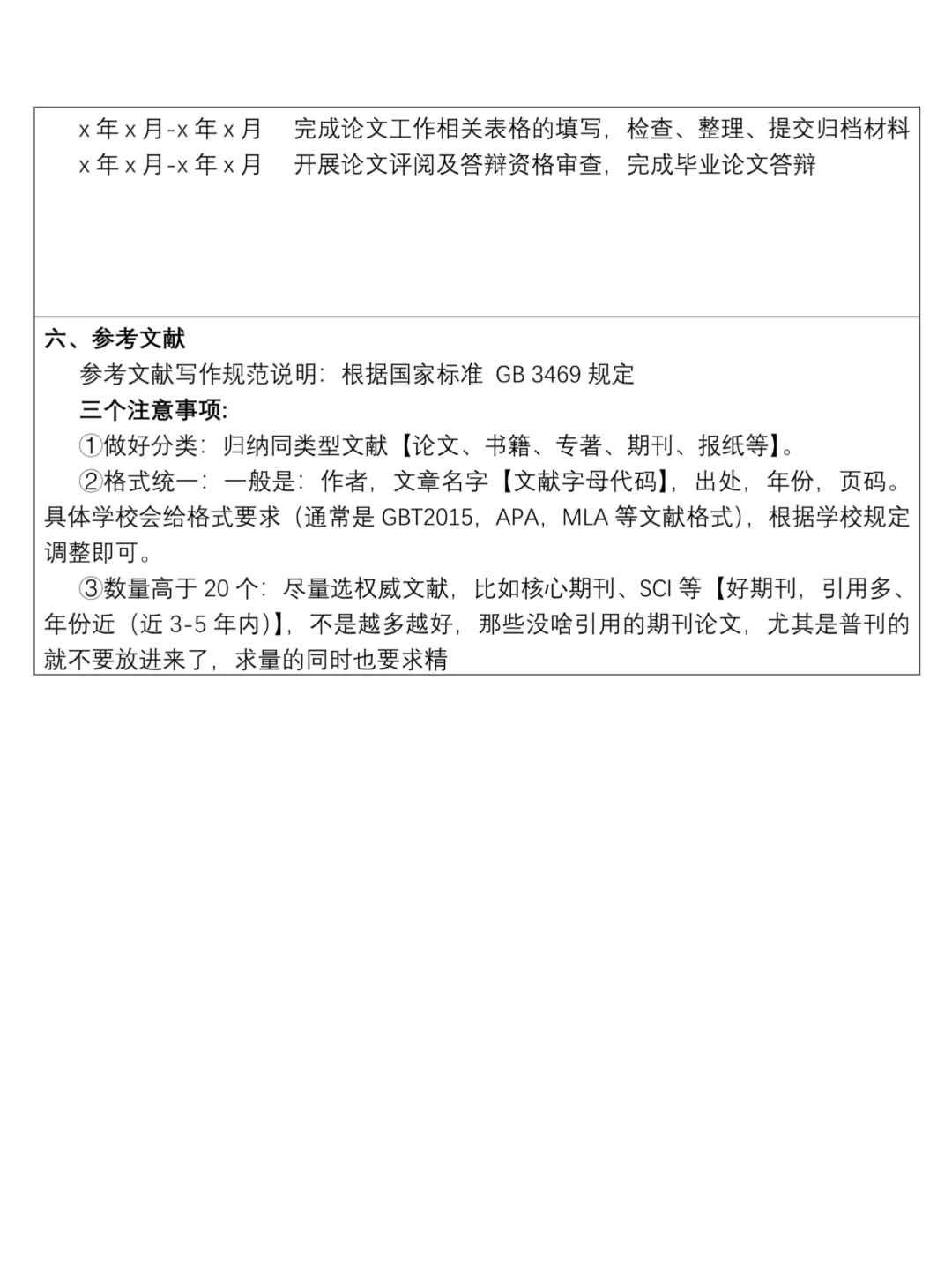 开题报告万能模板来啦💓