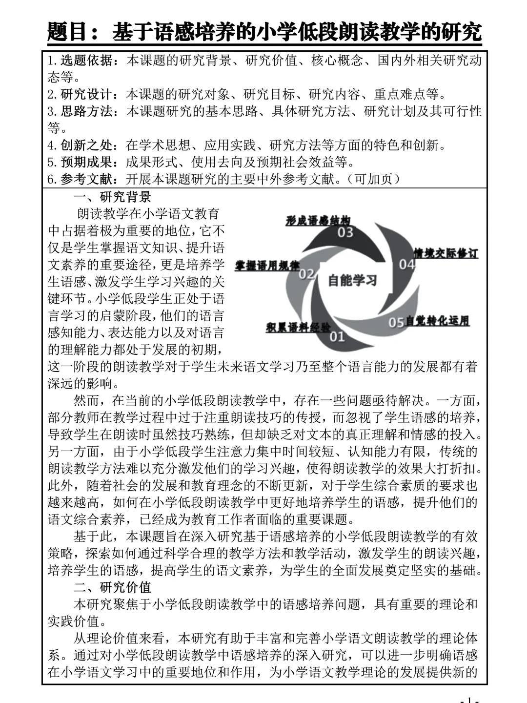 天呐！小学低段朗读教学课题写的真牛!