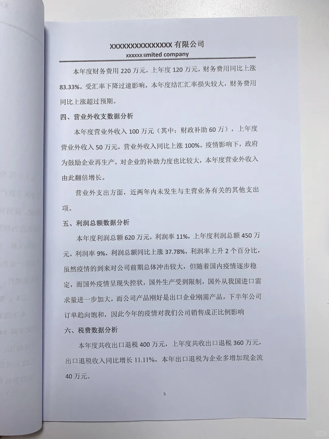 2023年度财务数据分析报告✅