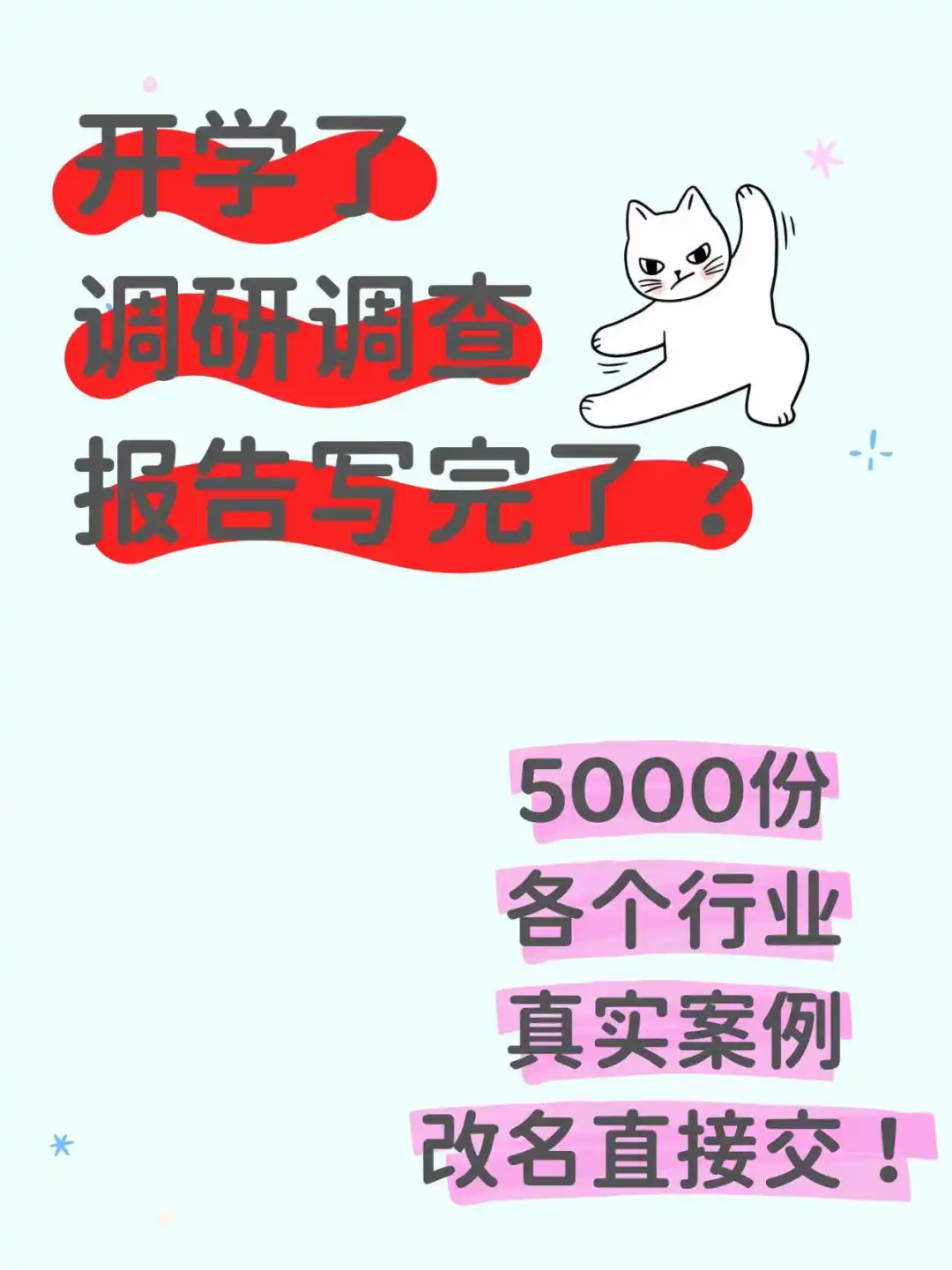 大学生调研调查报告怎么写？5000份模板🔥