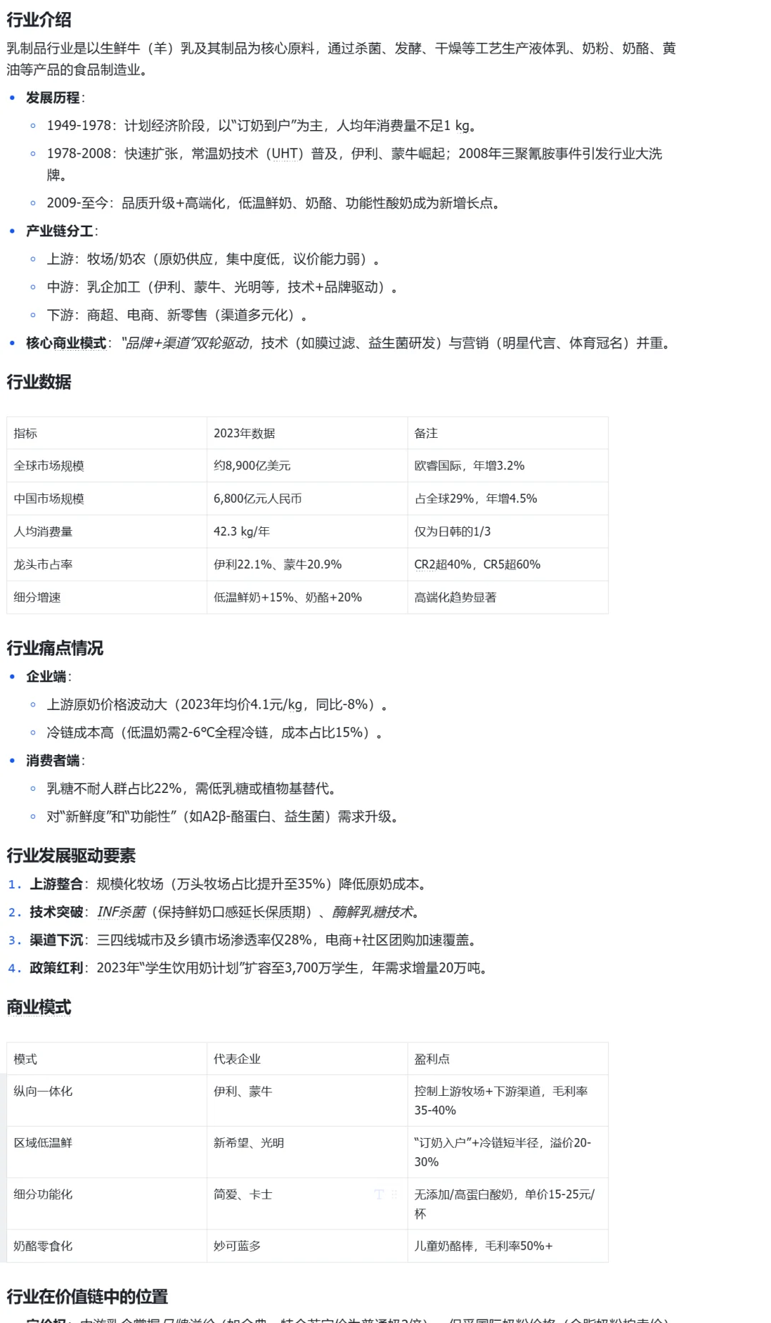牛奶行业新趋势解析🥛