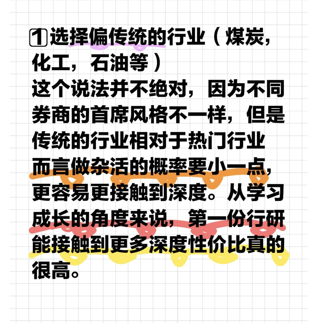 投递第1份行研实习不得不注意的3点