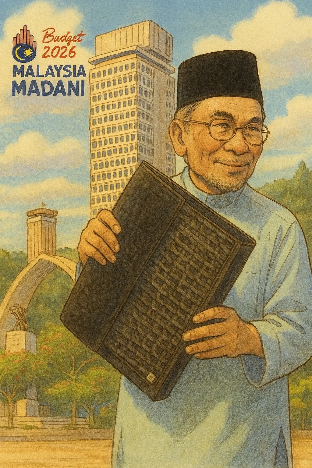 财案的最大受惠者📓