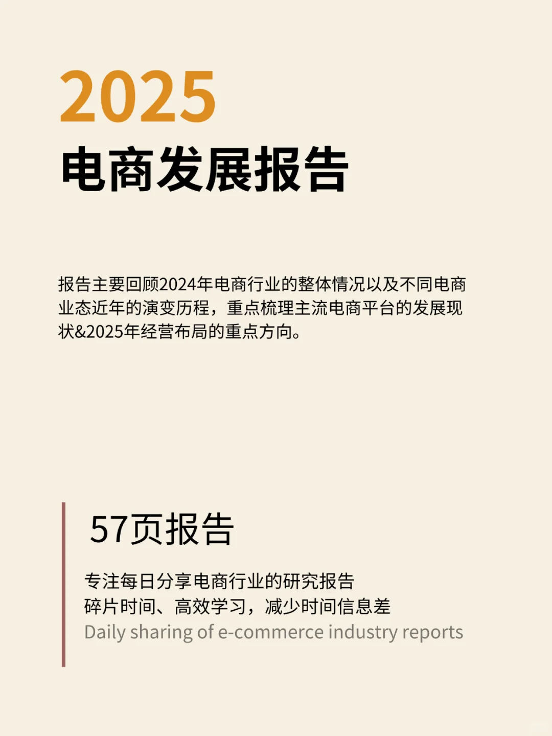 2025年电商发展报告
