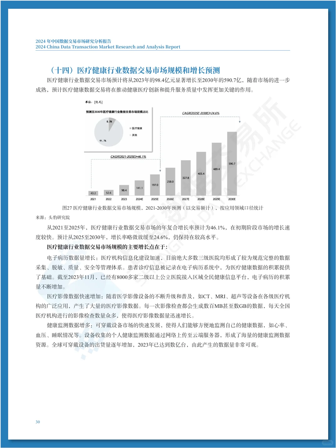 中国数据交易市场研究分析报告