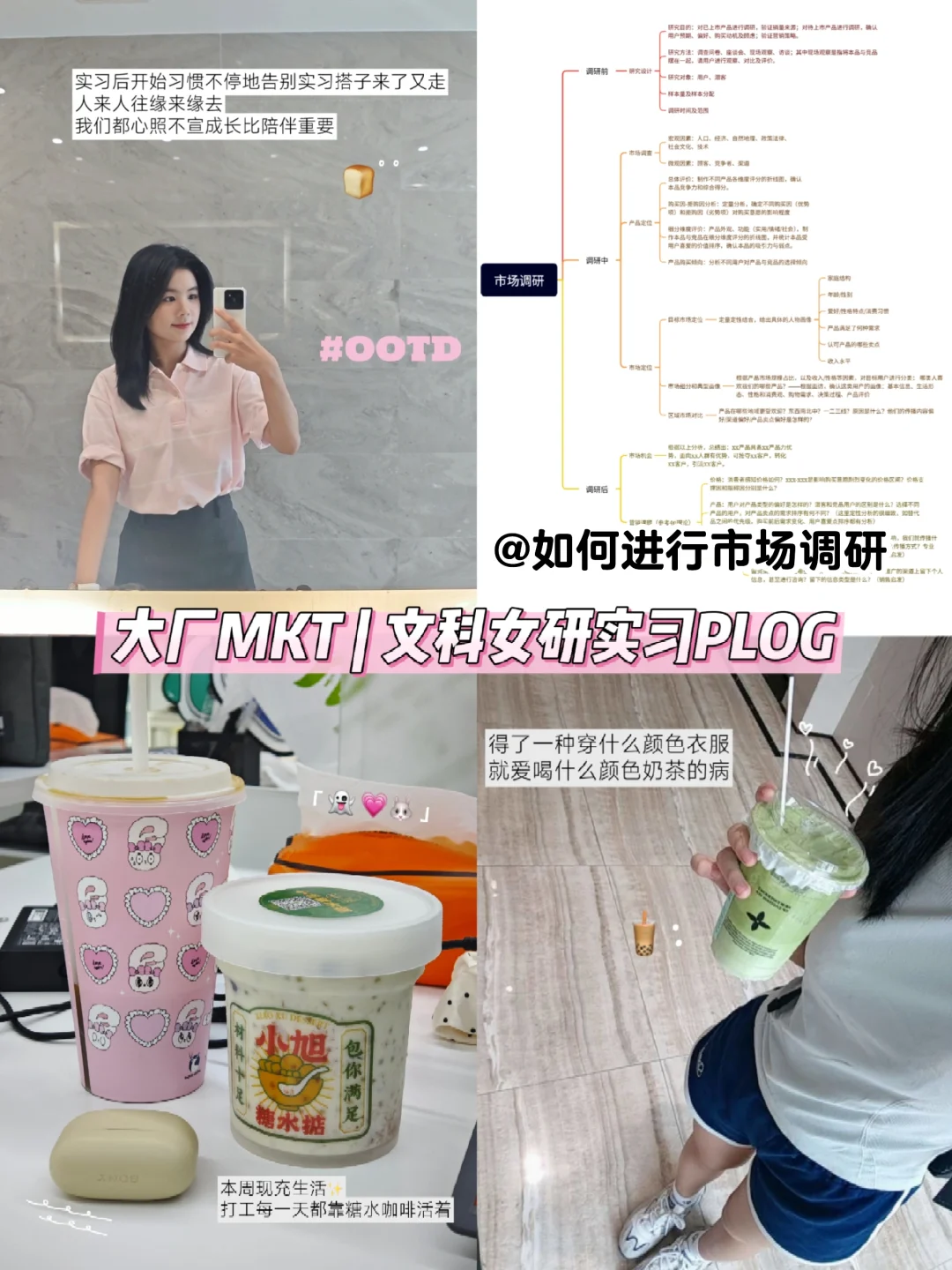 MKT实习 | 偷学到的市场调研核心思路!📈