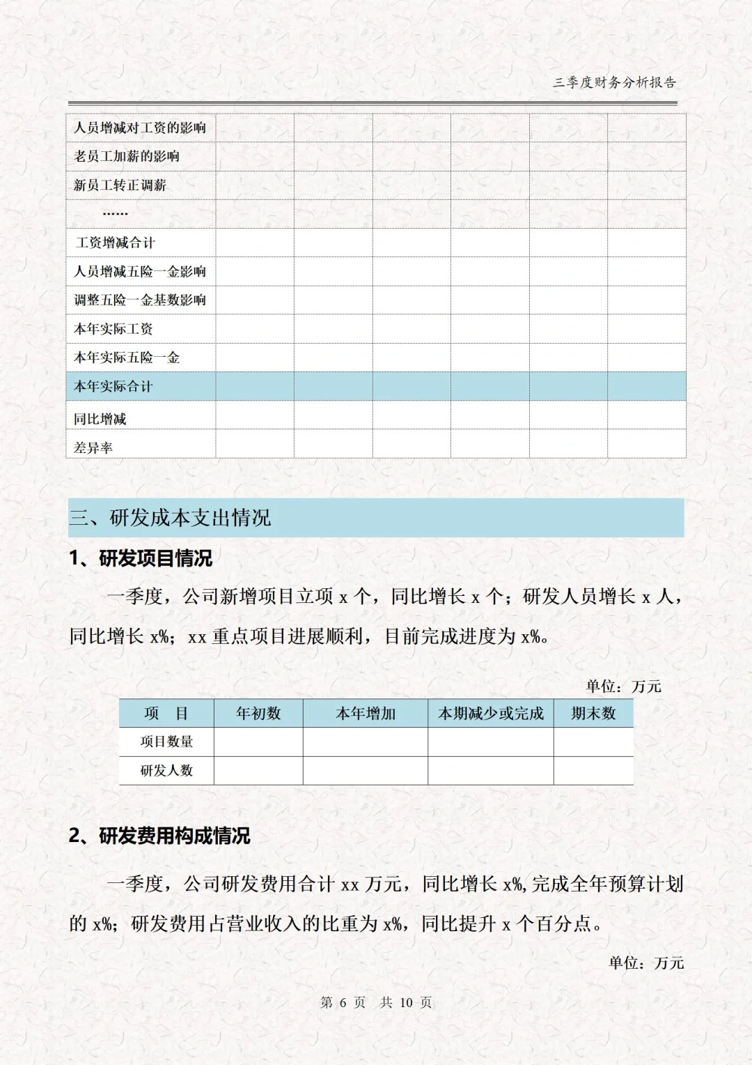这样做季度财务分析报告|领导超级喜欢