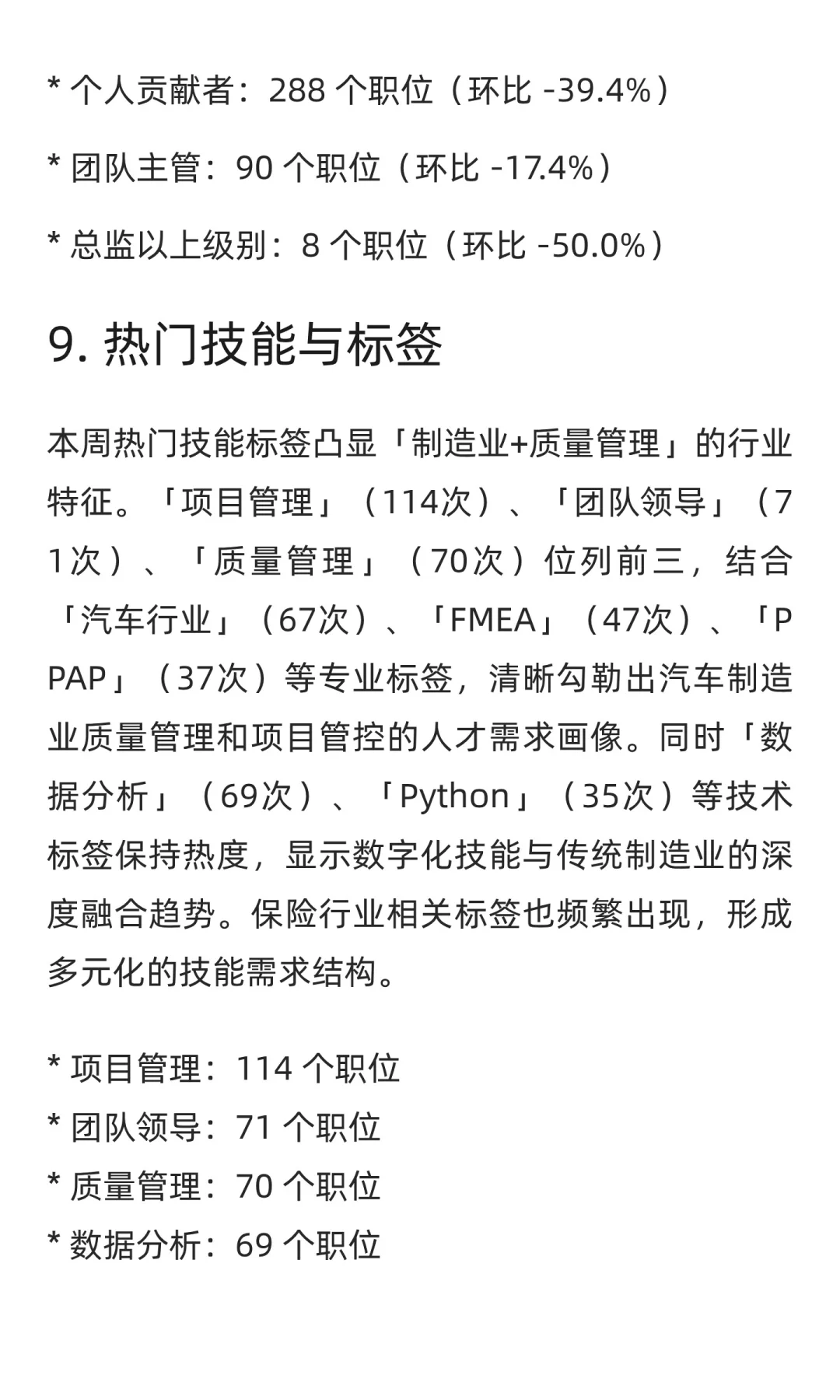 WahtchJobs求职市场周分析报告