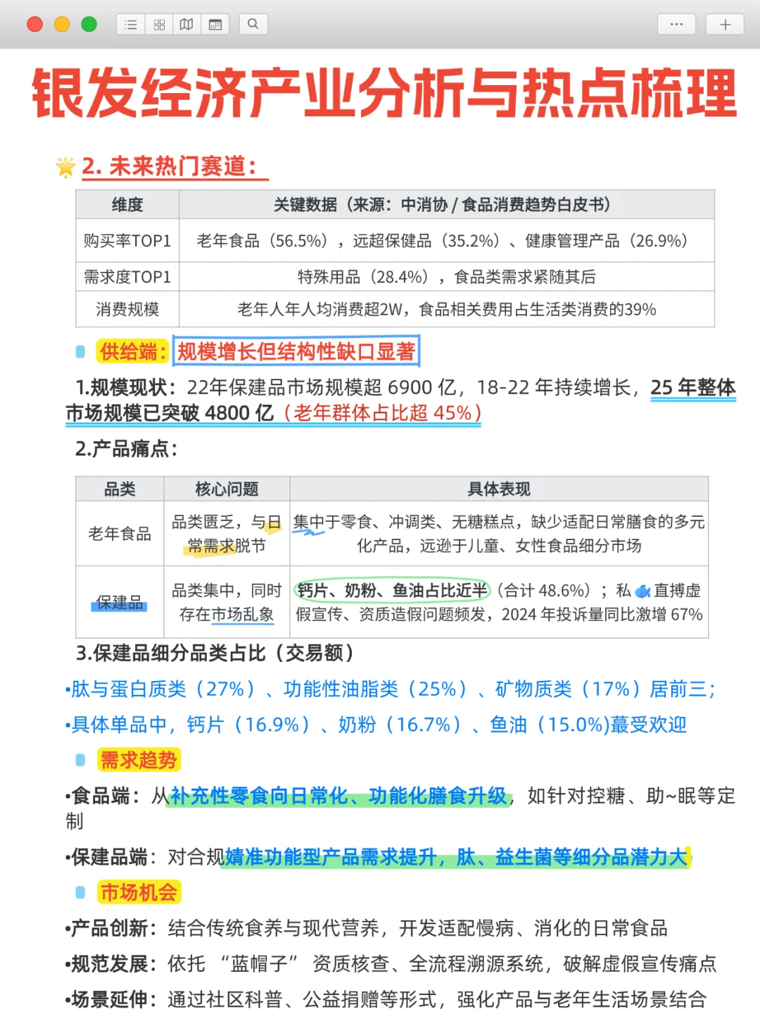 银发经济热门赛道｜这几类值得看，千万别错过