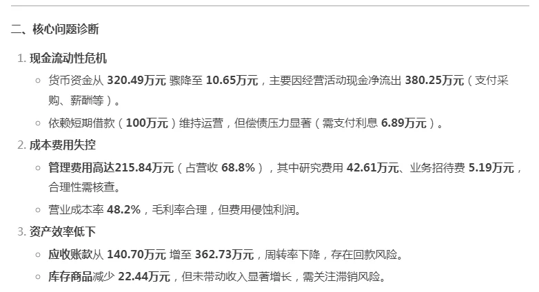 当我给DeepSeek投喂了一份财务报表