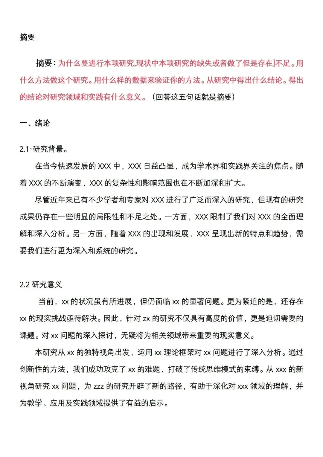 论文初稿写成这样就可以交了！！！