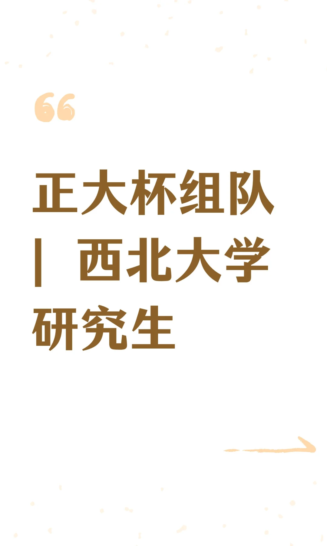 正大杯组队| 西北大学研究生
