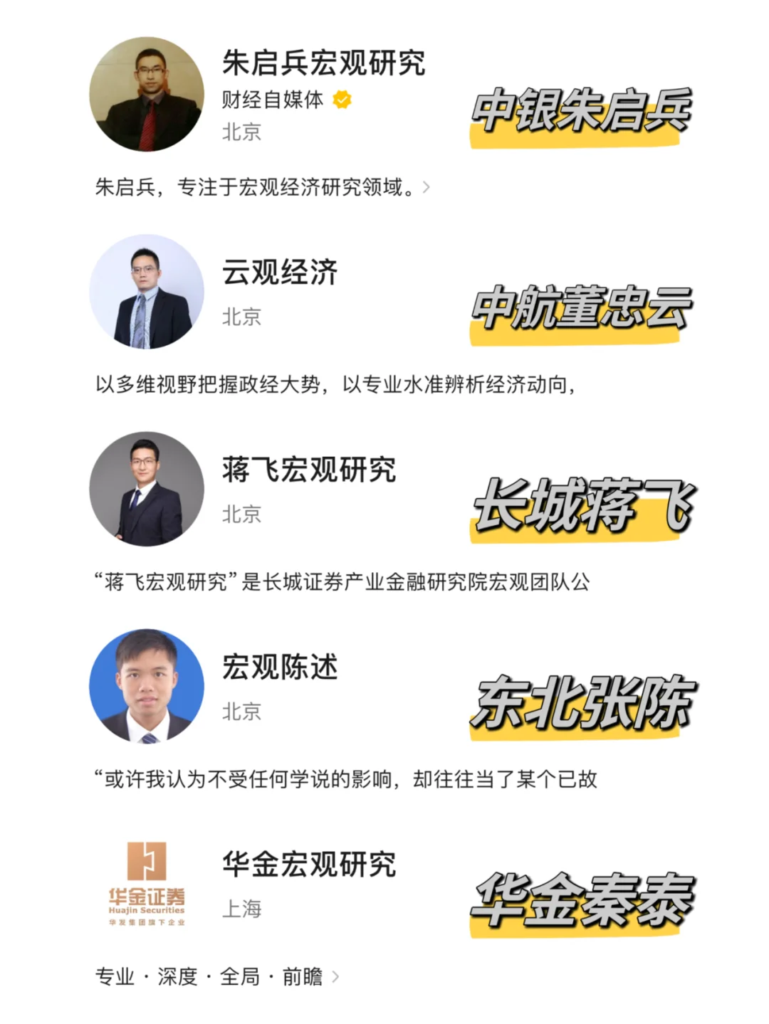 行研👸🏻号全收录——宏观篇