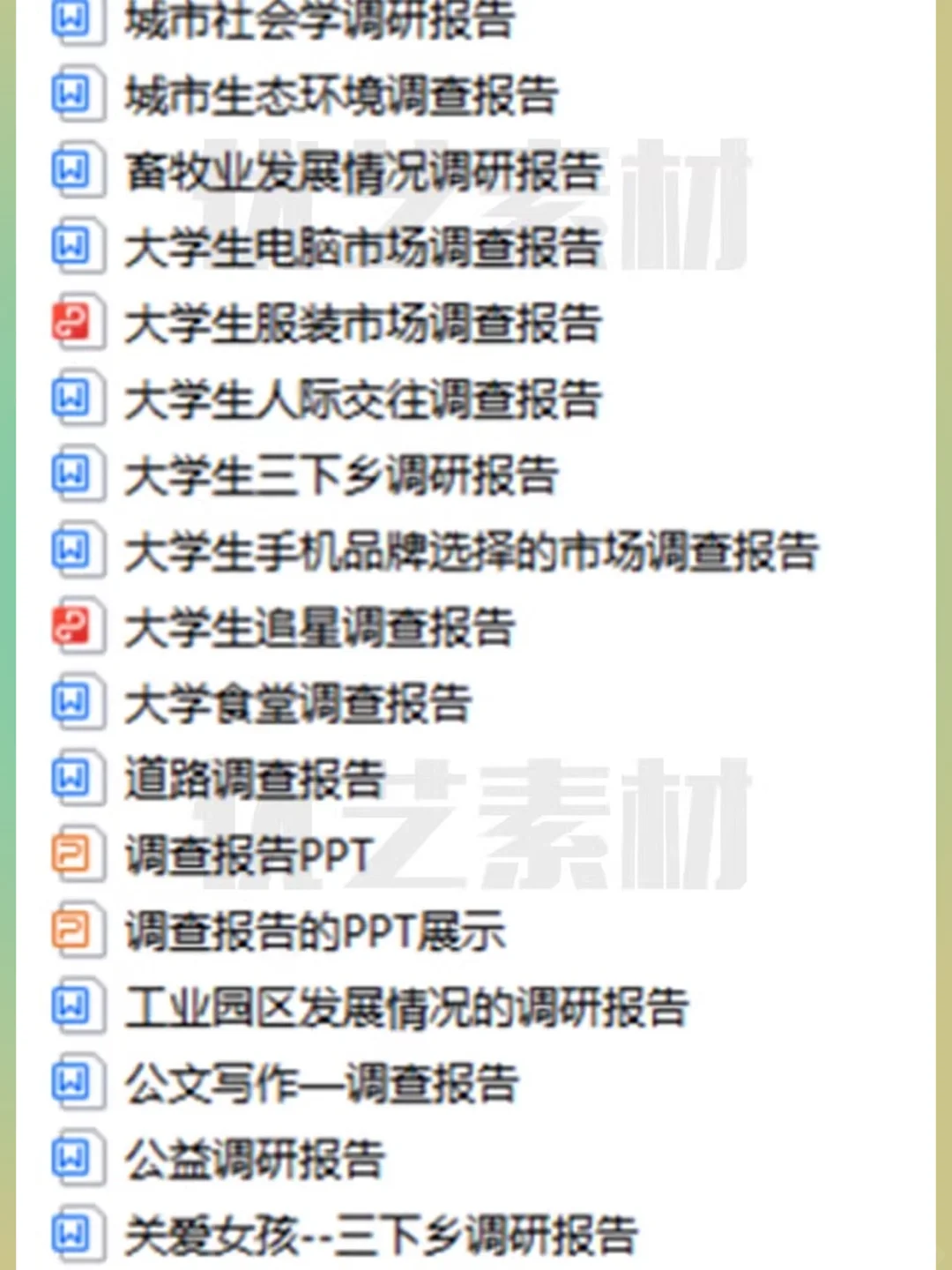 大学生社会调研市场调查问卷数据报告