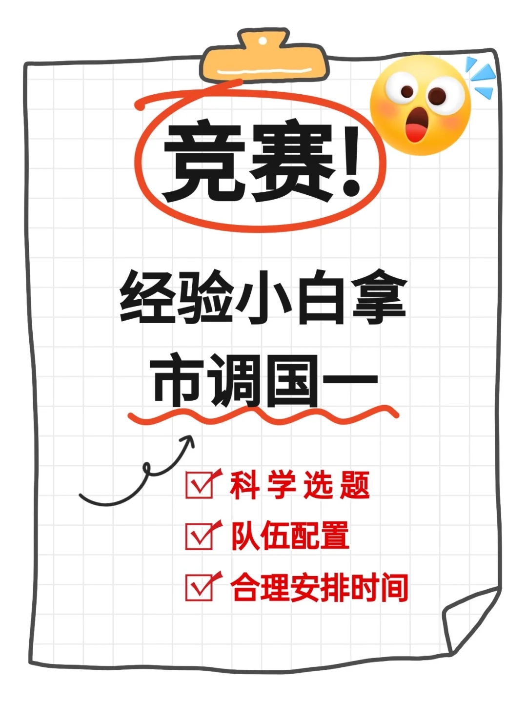 经验小白拿【正大杯市调国赛一等奖】
