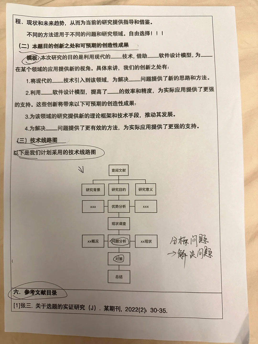 为什么写完开题报告😂才看到这个模板啊🙈