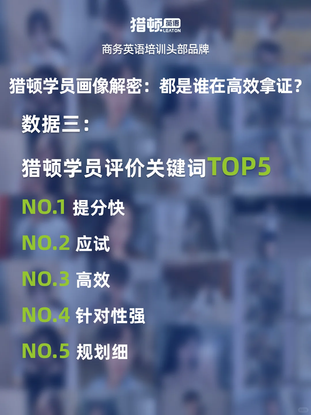 官方报告 | 数据揭示猎顿学员高效出分真相